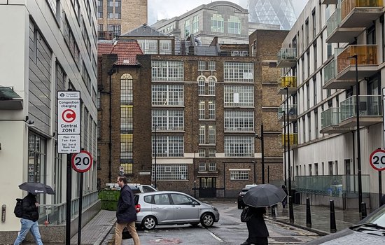 Misty day in Whitechapel