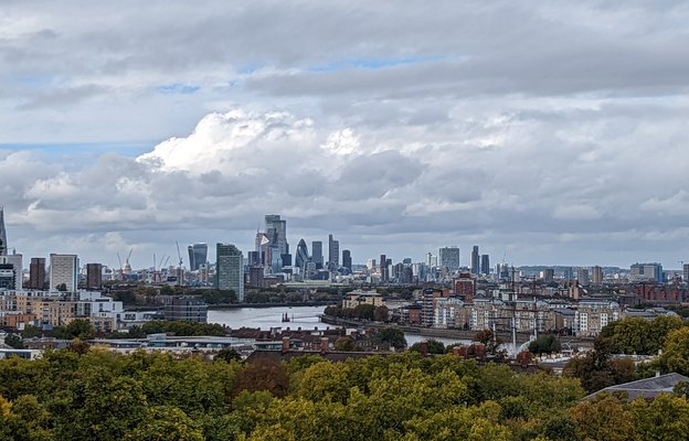 Skyline of london
